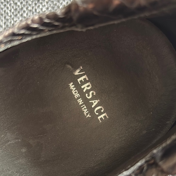 Men's Brown Leather Casual Shoes - Picture 8 of 16